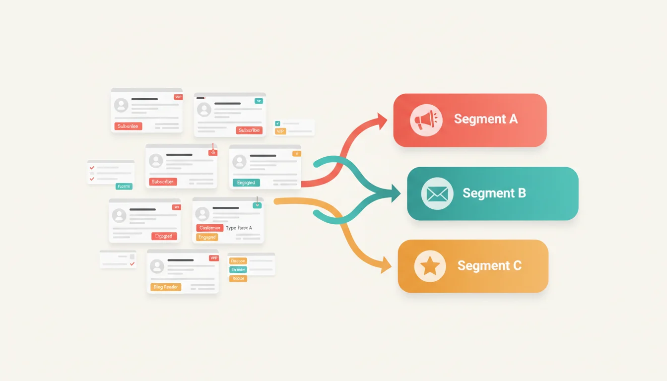 Cómo usar campos personalizados para segmentar tu audiencia