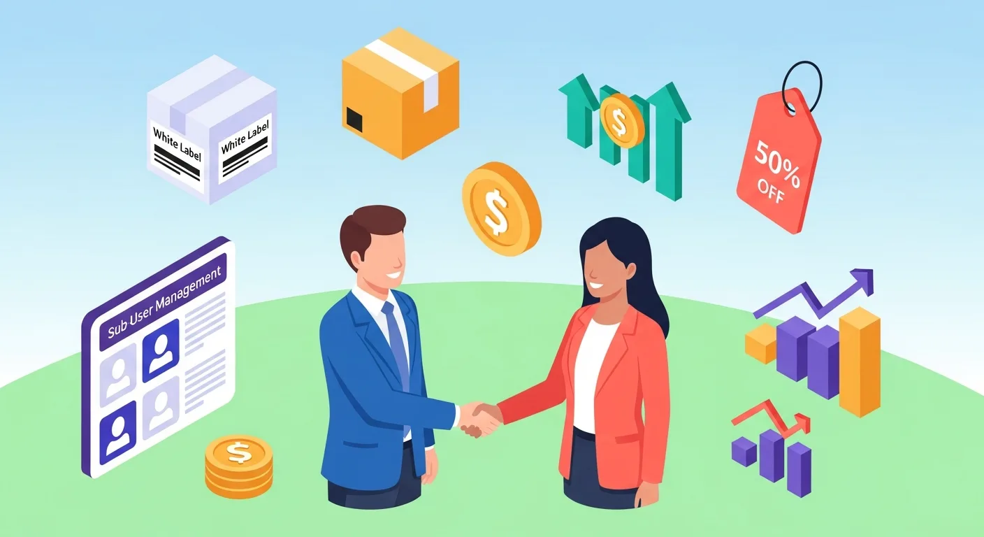 Plataforma white-label de email marketing para resellers